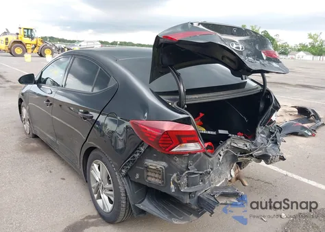 2019 Hyundai Elantra Sel из США, поврежденный, VIN 5NPD84LF6KH441705